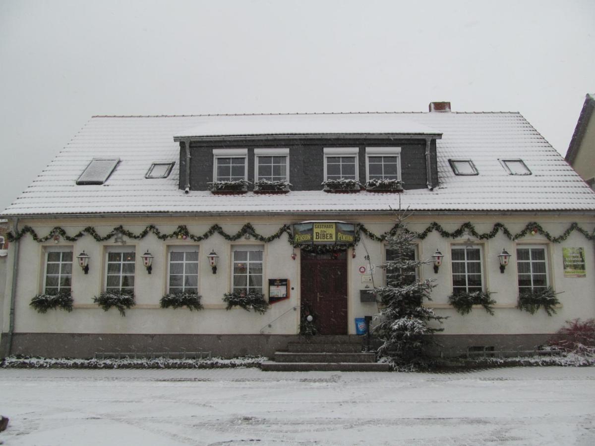 Gasthaus Und Pension Zum Biber Steckby Eksteriør bilde